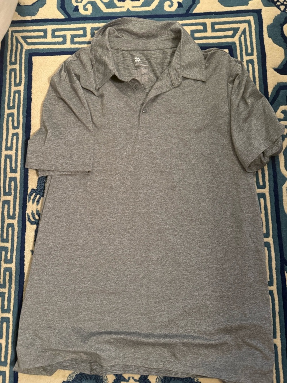 all in motion Grey Heather Polo Shirt